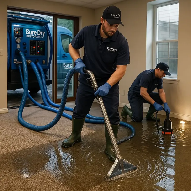 Water Extraction and Removal process in Island Park, NY